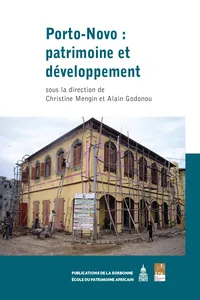 Porto-Novo : patrimoine et développement_cover