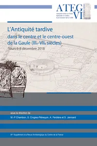 L’Antiquité tardive dans le centre et le centre-ouest de la Gaule_cover