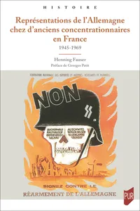 Représentations de l’Allemagne chez d’anciens concentrationnaires en France_cover