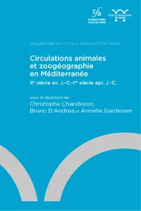 Circulations animales et zoogéographie en Méditerranée_cover