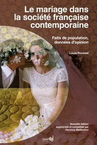 Le mariage dans la société française contemporaine_cover