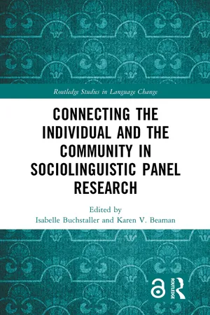 Connecting the Individual and the Community in Sociolinguistic Panel Research