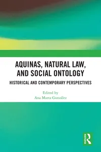 Aquinas, Natural Law, and Social Ontology_cover