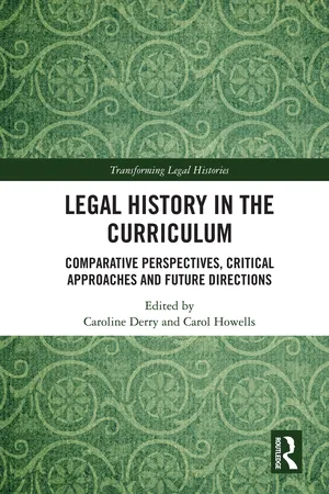 Legal History in the Curriculum