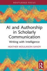 AI and Authorship in Scholarly Communication_cover