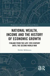 National Wealth, Income and the History of Economic Growth_cover