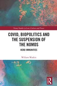 Covid, Biopolitics and the Suspension of the Nomos_cover