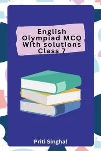 English Olympiad MCQ With Solutions Class 7_cover