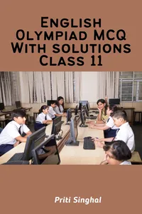 English Olympiad MCQ With Solutions Class 11_cover
