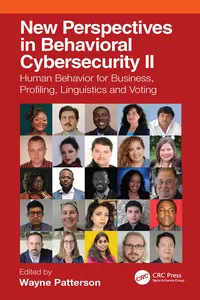 New Perspectives in Behavioral Cybersecurity II_cover