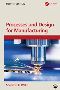Processes and Design for Manufacturing_cover