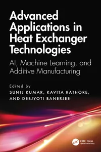 Advanced Applications in Heat Exchanger Technologies_cover