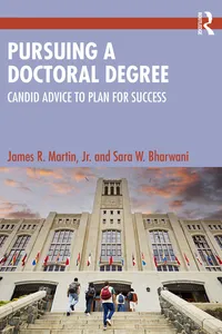 Pursuing a Doctoral Degree_cover