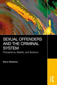 Sexual Offenders and the Criminal System_cover