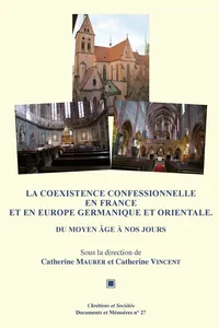 La coexistence confessionnelle en France et en Europe germanique et orientale_cover