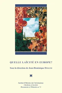 Quelle laïcité en Europe ?_cover
