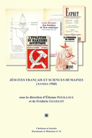 Jésuites et sciences humaines (années 1960)