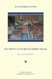 Pauvreté, cultures et ordre social_cover