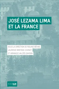 José Lezama Lima et la France_cover