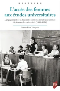 L’accès des femmes aux études universitaires_cover