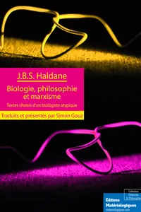 Biologie, philosophie et marxisme_cover