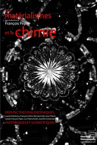 Les matérialismes et la chimie_cover