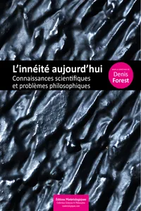 L’innéité aujourd’hui_cover