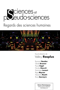 Sciences et pseudo-sciences_cover