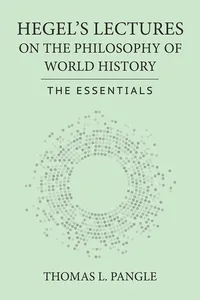 Hegel's Lectures on the Philosophy of World History_cover