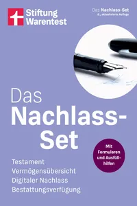 Das Nachlass-Set – die wichtigsten Fragen zum Thema Nachlass einfach erklärt, mit Steuerspartipps, Formularen und Ausfüllhilfen_cover