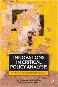 Innovations in Critical Policy Analysis_cover