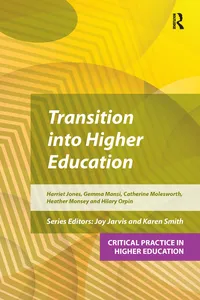Transition into Higher Education_cover