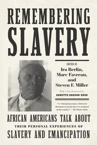 Remembering Slavery_cover