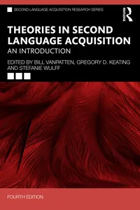 Theories in Second Language Acquisition_cover