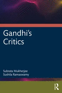 Gandhi's Critics_cover
