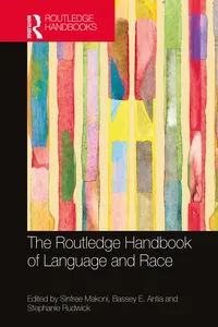 The Routledge Handbook of Language and Race_cover