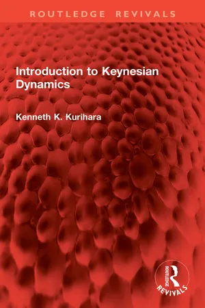 Introduction to Keynesian Dynamics