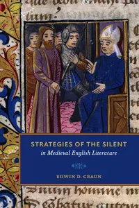 Strategies of the Silent in Medieval English Literature_cover
