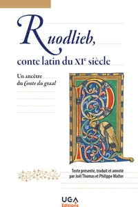 Ruodlieb, conte latin du XIe siècle_cover