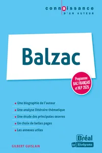 Balzac - Programme Bac français et HLP 2025_cover