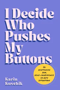 I Decide Who Pushes My Buttons_cover