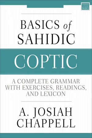 Basics of Sahidic Coptic