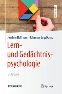 Lern- und Gedächtnispsychologie_cover