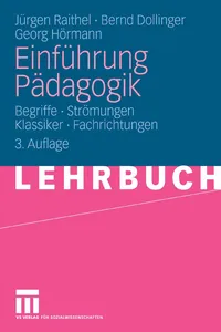 Einführung Pädagogik_cover