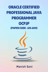Oracle Certified Professional Java Programmer OCPJP 1Z0 809_cover