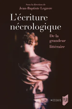 L’écriture nécrologique