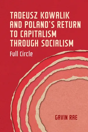Tadeusz Kowalik and Poland's return to capitalism through socialism
