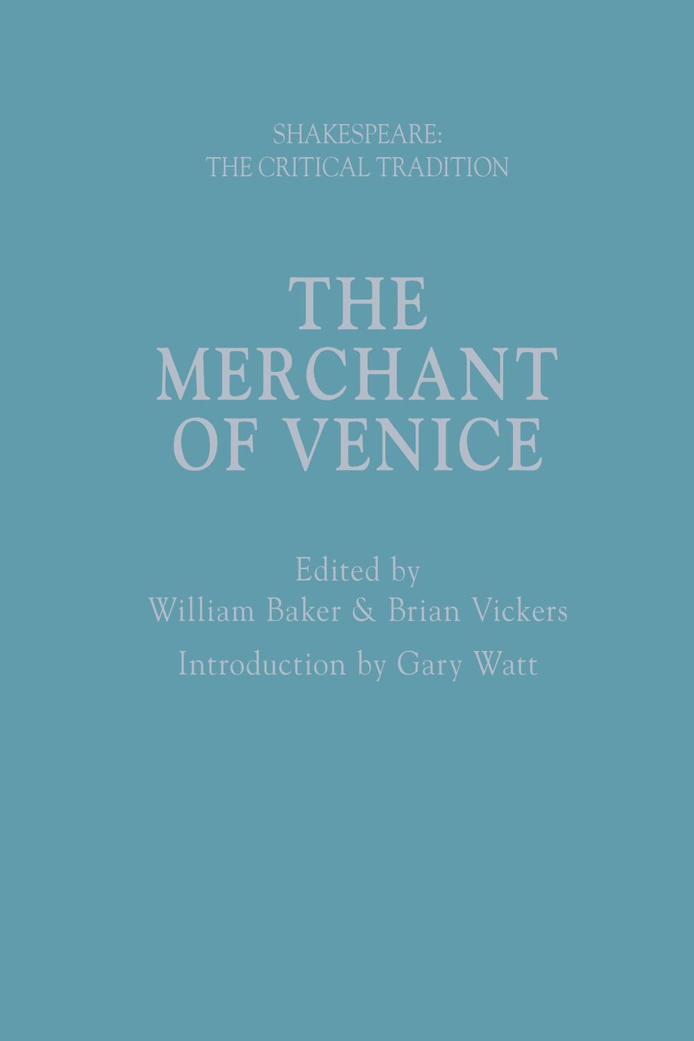 PDF] The Merchant of Venice by William Baker, 2nd edition
