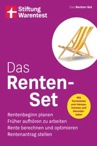 Das Renten-Set - Finanztest Rentenberatung_cover
