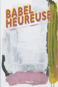 Babel Heureuse numéro 4_cover